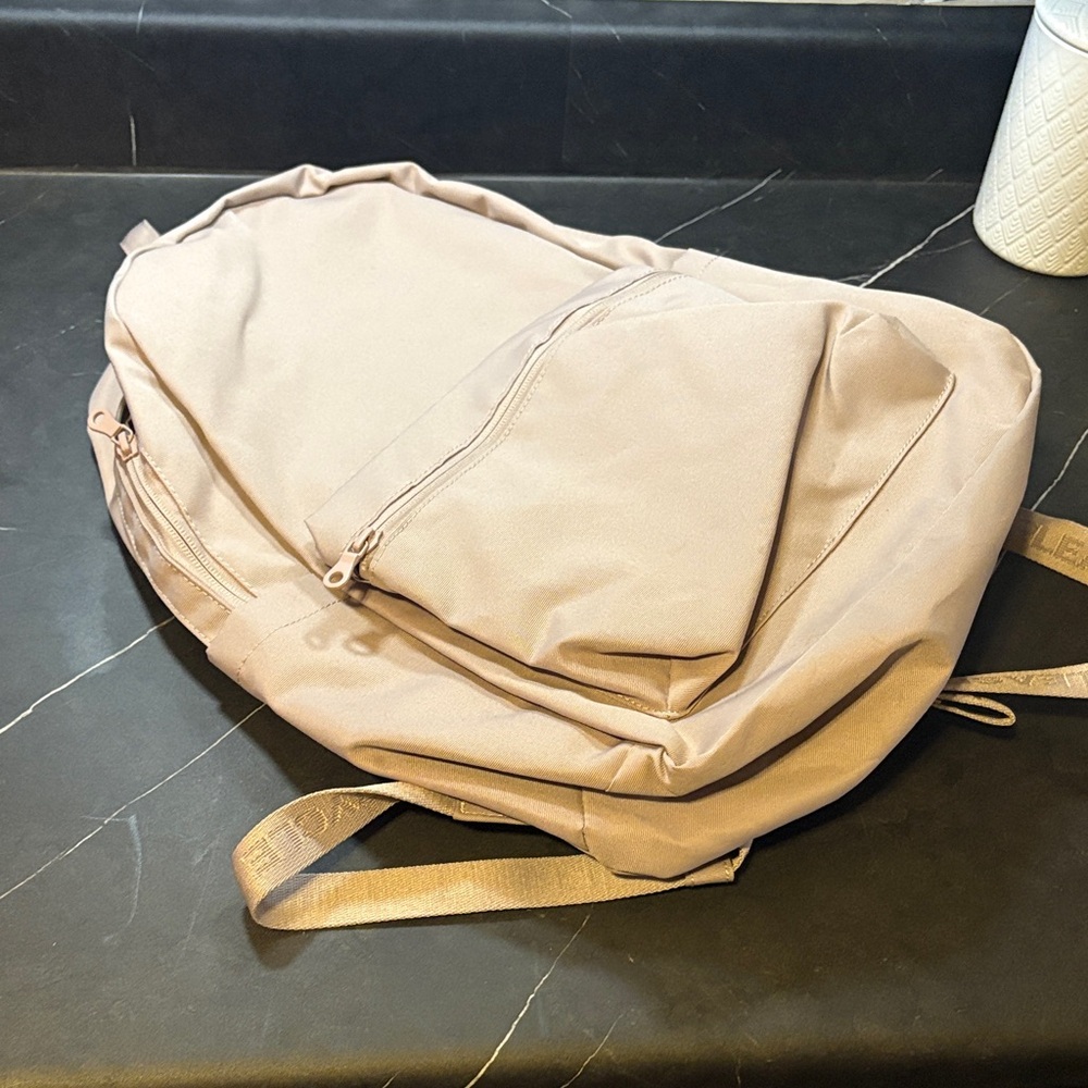 Girlfriend Collective Pale Pink Backpack